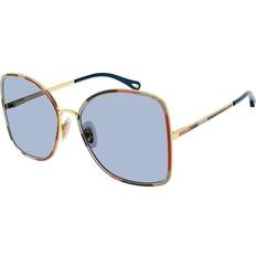 Chloé CH 0101S 001, BUTTERFLY Sunglasses, FEMALE