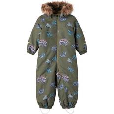 Name It Snow10 Snowsuit - Olive Night with Truck (13209165)