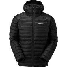 Montane Men Clothing Montane Men's Anti-Freeze Hooded Down Jacket - Black