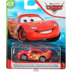 Disney Cars Disney Pixar Cars Lightning Mcqueen with Racing Wheels FLM20