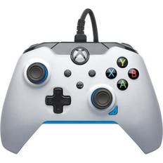 PDP Wired Controller (Xbox One X/S) - Ion White/Blue