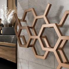 Terma Hex Bright Copper Designer Radiator