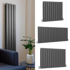 Anthracite, 1600 Panel Radiators Horizontal Vertical Heater