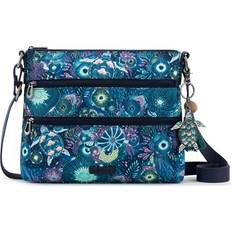 Sakroots Basic Nylon Crossbody Royal Blue Seascape Royal Blue Seascape