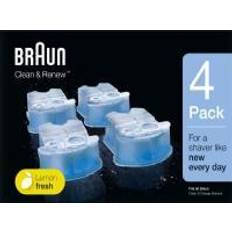 Braun Series Clean & Renew Cleansing Dock Cartridges Aroma Lemon Fresh 4 pc