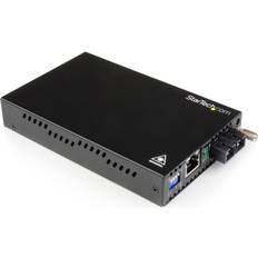 StarTech StarTech.com Gigabit Ethernet Single Mode Fiber Media Converter SC 40