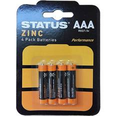 Status Zinc Batteries- AAA