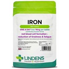 Lindens Iron 14Mg Tablets 360