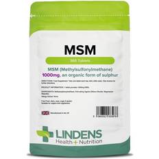 Lindens Msm (Methylsulfonylmethane) 1000Mg Tablets 360