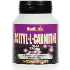 Health Aid Acetyl-L-Carnitine 550mg, 30 Tablets