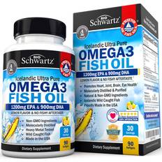 BioSchwartz Omega 3 Fish Oil Lemon 90 Softgels