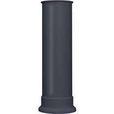 Adam Fireplace Accessories Adam Charcoal Grey Straight Stove Pipe 23465