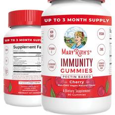 MaryRuth Organics Immunity Gummies Pectin Based Cherry 90 Gummies