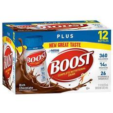 Boost Plus Nutritional Drink, Rich Chocolate, 12 ct CVS