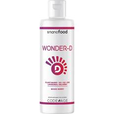 Codeage Nanofood Liposomal Wonder-D Plant-Based D3 K2 B12 Mixed Berry 7.6 fl oz