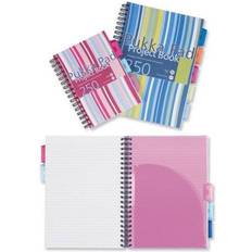 Blue Notepads Pukka Pad Project Book Wirebound Perforated Ruled