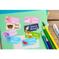 48 Kids' Name Sticker Labels