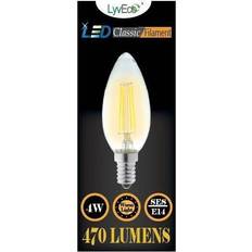 LyvEco Light Bulb Clear E14 4 W Warm White