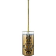 Premier Housewares Elissa Toilet Brush Gold/Glass