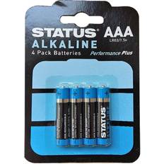 Status Alkaline Performance Plus Batteries AAA