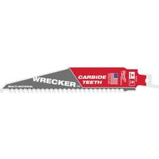 Milwaukee Wrecker Sawzall 6 in. Carbide Blade 6 TPI 1 blade