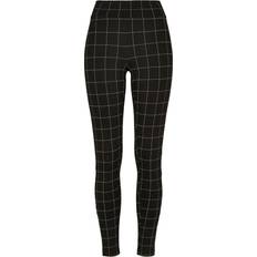 Urban Classics Ladies Check High Waist Leggings