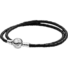 Black - Women Bracelets Pandora Moments Bracelet - Silver/Black