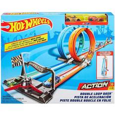 Hot Wheels Double Loop Dash with 2 Cars