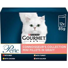 Cats - Wet Food Pets Purina Gourmet Perle Mini Fillets in Gravy 12x85g