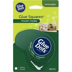 Removable Squares .1875 inches 450/Pkg Glue Dots Non-Refillable Runner