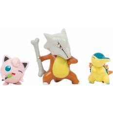 Jazwares Figure Pokmon Cyndaquil Jigglypuff Marowak Multicolor Multicolor