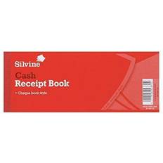 Silvine Receipt Book with Counterfoil 80x202mm Pack