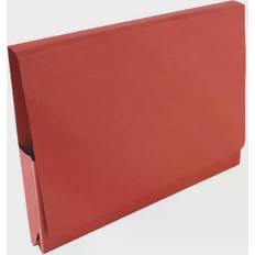 Red Clipboards & Display Stands Guildhall Legal Document Wallet Flap 315gsm [Pack