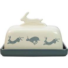 Porcelain Butter Dishes The English Tableware Company Artisan Hare Butter Dish