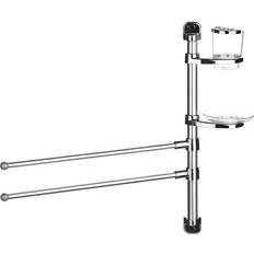 Silver Towel Rails Premier Housewares Two Rails Towel