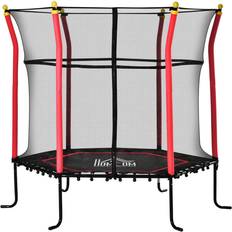 Trampolines Homcom Trampoline 161cm + Safety Net