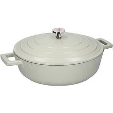 Masterclass Cast Aluminium 4L Shallow with Lid