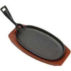 Cast Iron Hob Egg Pans Olympia Cast Iron Oval with Stand