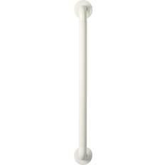 White Shower Curtain Rods Croydex Abs Grab Bar