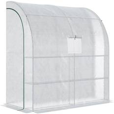 OutSunny Lean-to Greenhouses OutSunny Walk-In Lean to Greenhouse w/Window&Door 200Lx