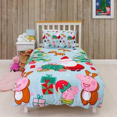 Peppa Pig Santa Single Rotary Duvet Set