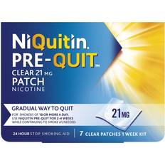 NiQuitin Pre-Quit Clear 24 hour 21mg 7