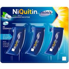 NiQuitin Minis Mint 1.5mg 60 Lozenges Smoking