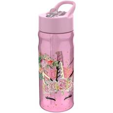 Valiant Unicorn Flowers Water Bottle 500ml