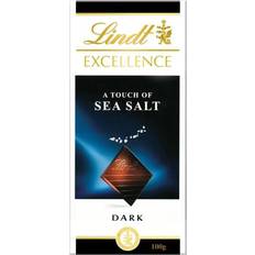 Lindt Chocolates Lindt Excellence Sea Salt Dark Chocolate Bar 100g