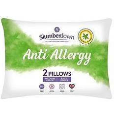 Bed Pillows Slumberdown Anti Allergy Medium Support Bed Pillow (74x48cm)