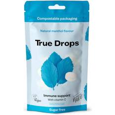 Sugar Free Pastilles True Gum True Drops Menthol Lozenges 70g 1pcs