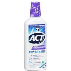 ACT Dry Mouth Anticavity Fluoride Mouthwash with Xylitol Alcohol Soothing