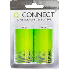Q-CONNECT 2 x D Alkaline non-rechargeable battery