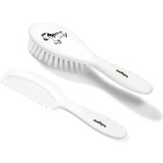 Plastic Hair Care BabyOno Hairbrush & Comb Soft Bristle